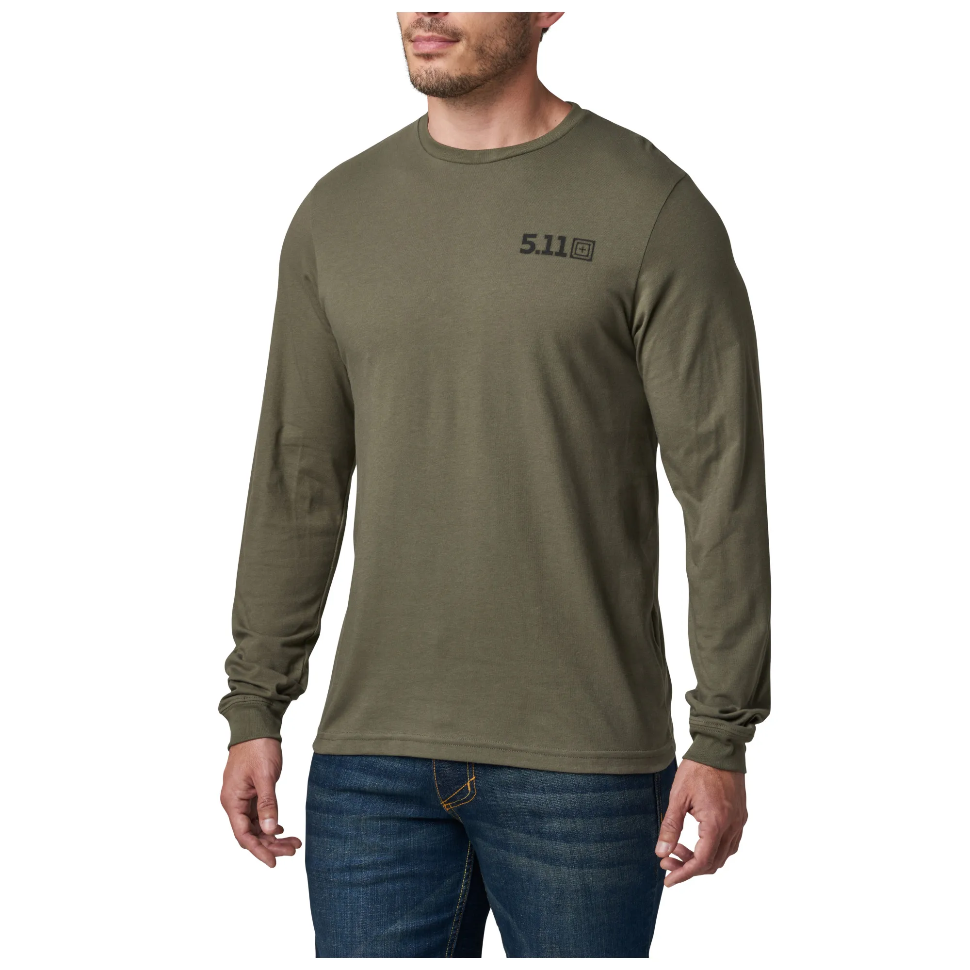 Served Fresh Long Sleeve Tee - Ranger Green