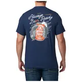 Always Beer Ready Tee - Pacific Navy