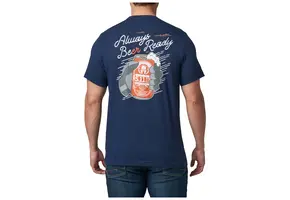 Always Beer Ready Tee - Pacific Navy