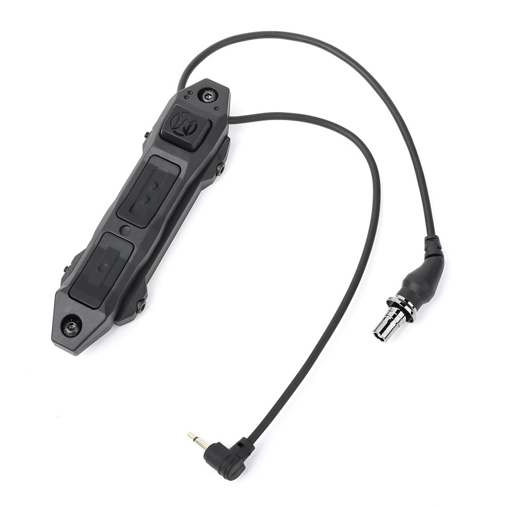 Tactical Augmented Dual Function Tape Switch with Lock SF ML & 3.5mm - Black