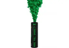 Smoke Grenade  WP40 Wire Pull - Green