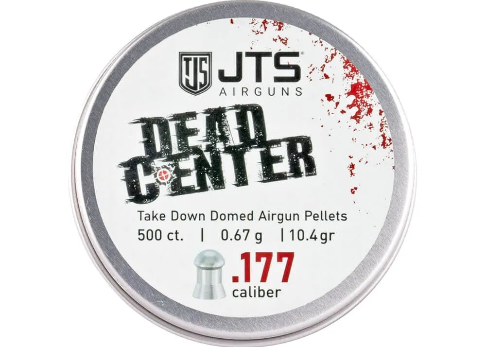 Airgun Pellets JTS Dead Center Precision Domed 4.5 mm 10.4 grain