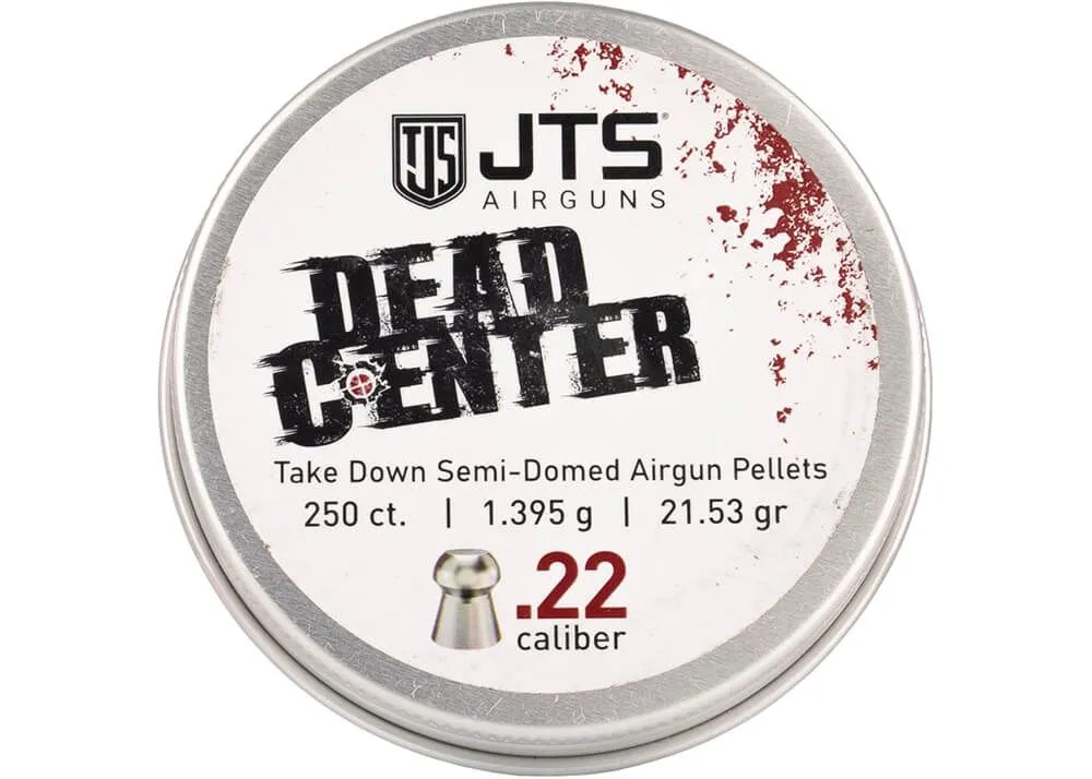 Airgun Pellets JTS Dead Center Precision Semi Domed 5.5 mm 21.53 grain