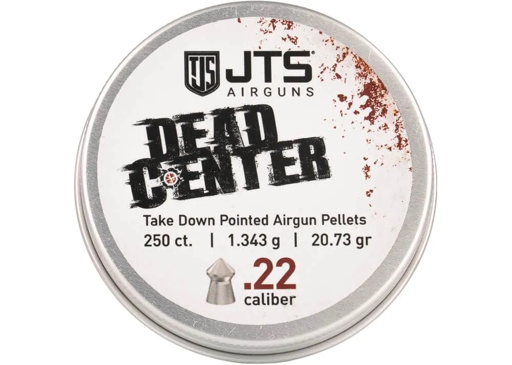 Airgun Pellets JTS Dead Center Precision Pointed  5.5 mm 18.80 grain