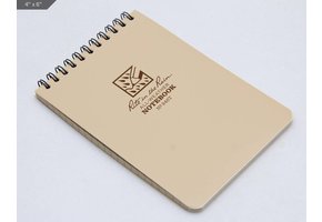 Pocket Top Spiral Notebook 10 X15cm - Tan
