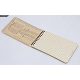 Pocket Top Spiral Notebook 10 X15cm - Tan