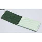 Pocket Top Spiral Notebook 10 X15cm - Olive Drab