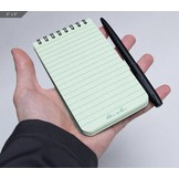 Pocket Top Spiral Notebook 10 X15cm - Olive Drab