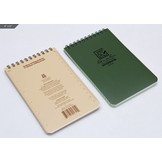 Pocket Top Spiral Notebook 10 X15cm - Olive Drab