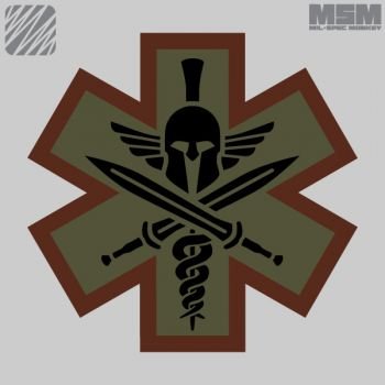 Spartan Tactical Medic Patch - Forest