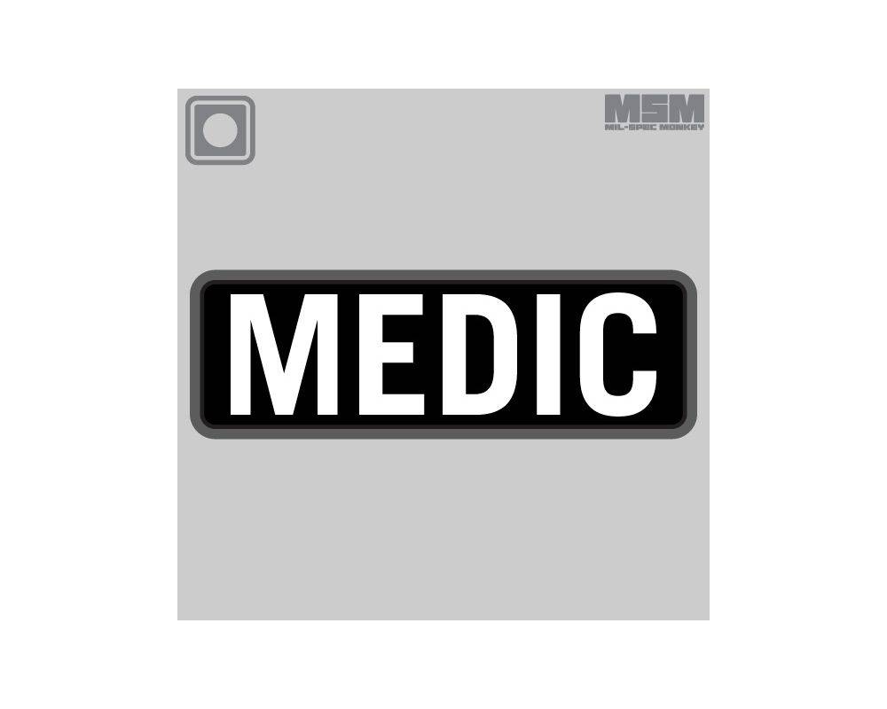 Medic 15 X 5 cm PVC Patch - SWAT