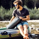 Dry Bag Heavy Duty 109L - Black Grey