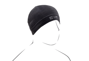 Merino Seamless Beanie - Black