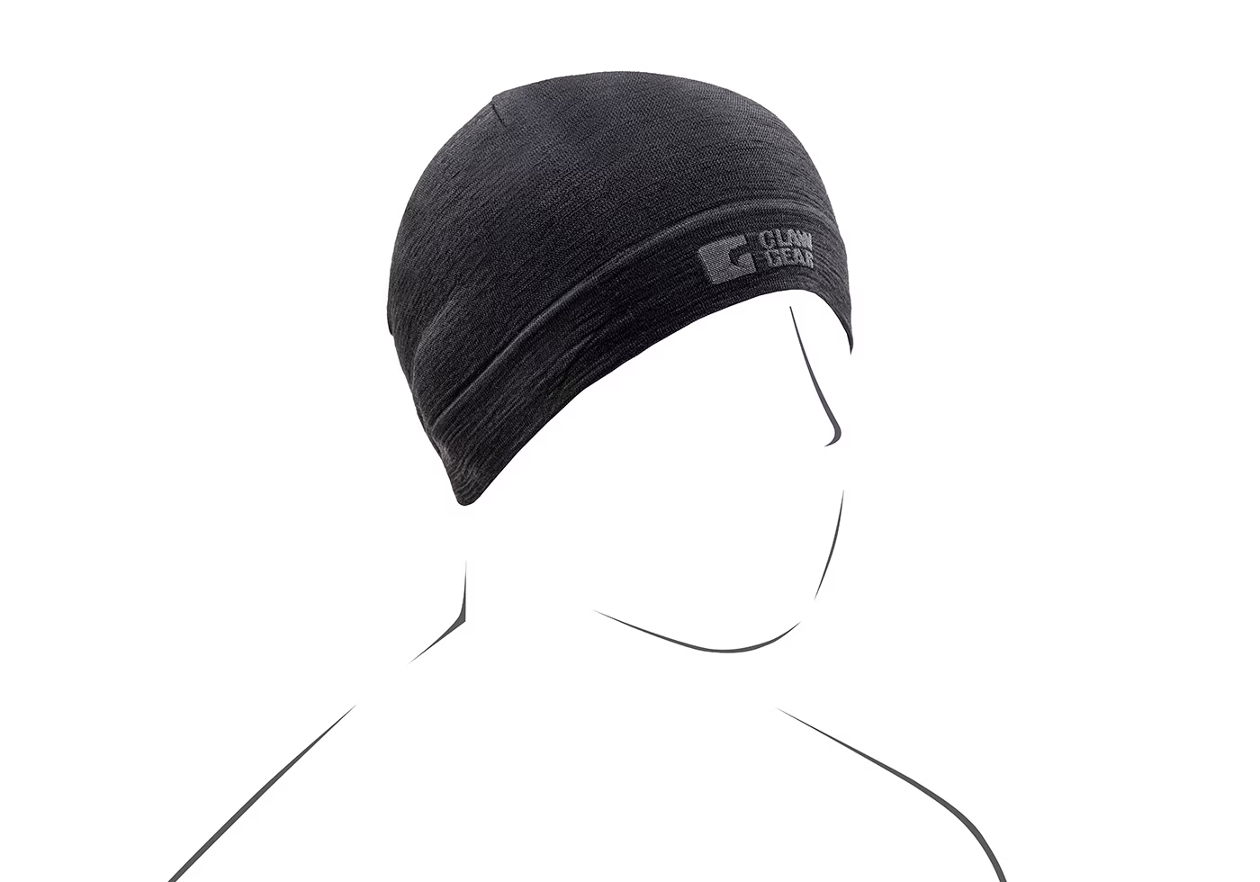 Merino Seamless Beanie - Black