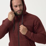 Covert Tactical Hoodie (FullZip) - Melange Red