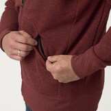 Covert Tactical Hoodie (FullZip) - Melange Red