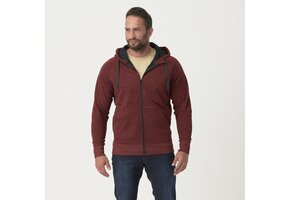 Covert Tactical Hoodie (FullZip) - Melange Red