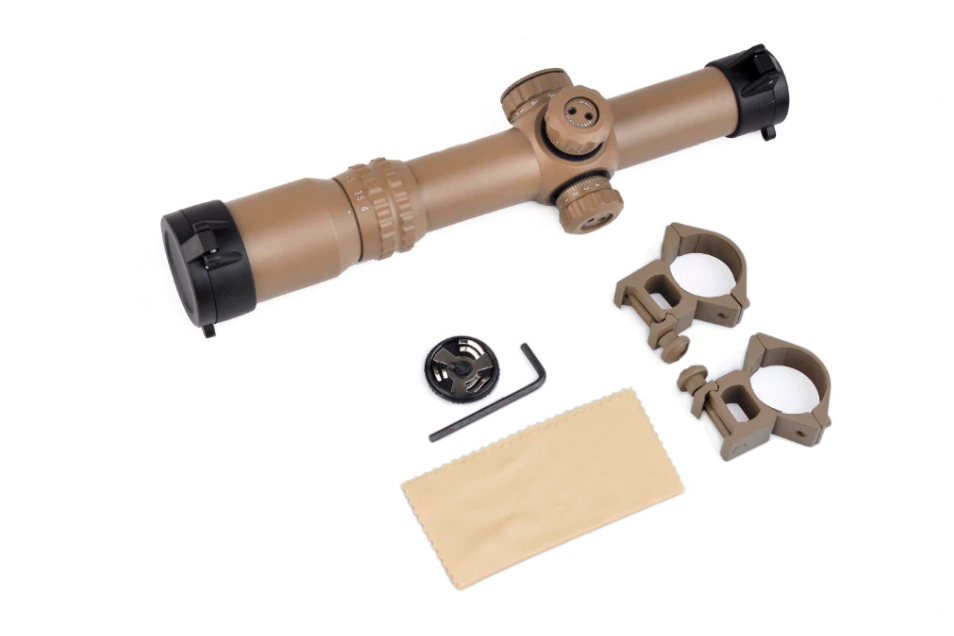 1-4x24 Tactical Scope - Desert
