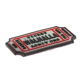Large Walhalla Ticket Rubber Patch