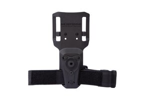 Mid Ride Belt Attachment With Thigh Strap - Black