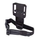 Mid Ride Belt Attachment With Thigh Strap - Black