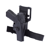 Mid Ride Belt Attachment With Thigh Strap - Black