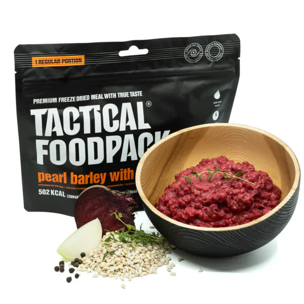 Pearl Barley with Beetroot