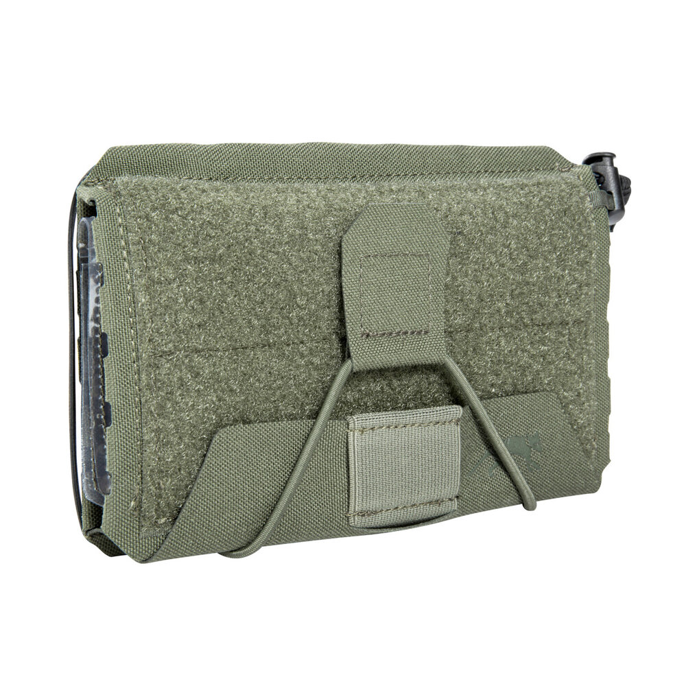 Tasmanian Tiger TT Wrist Office – Opklapbare Onderarmtas Met Doorzichtige Kaartvakken, Cordura 700, 17x10 Cm