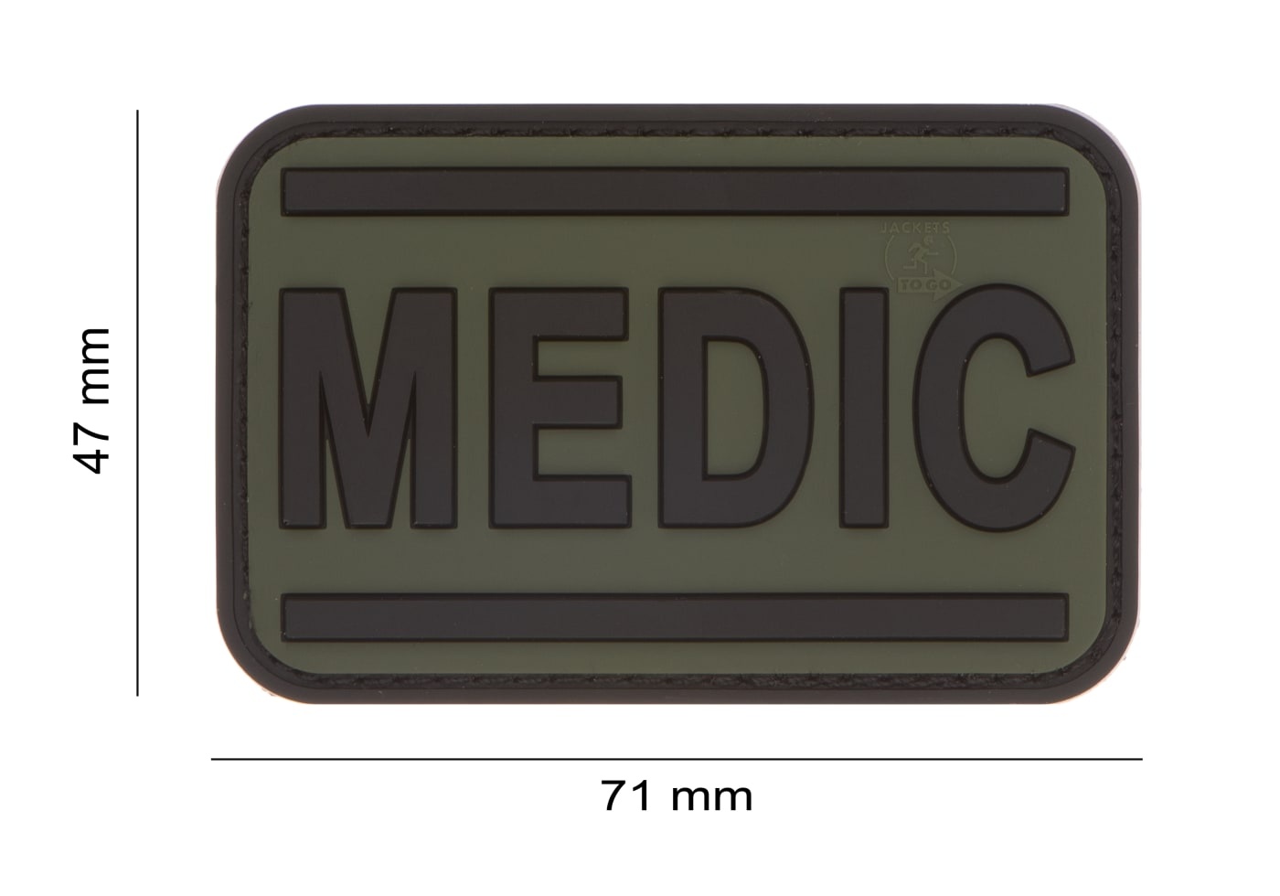 Medic Rubber Patch - Forest