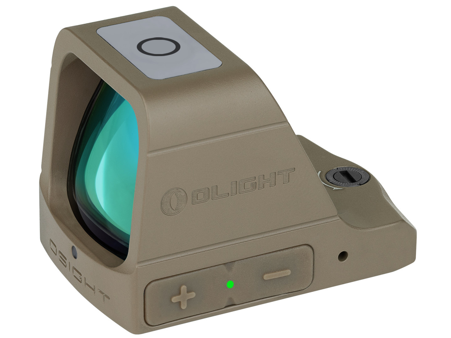 Osight Green dot - Dark Earth