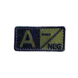 Blutgruppe Patch - Olive