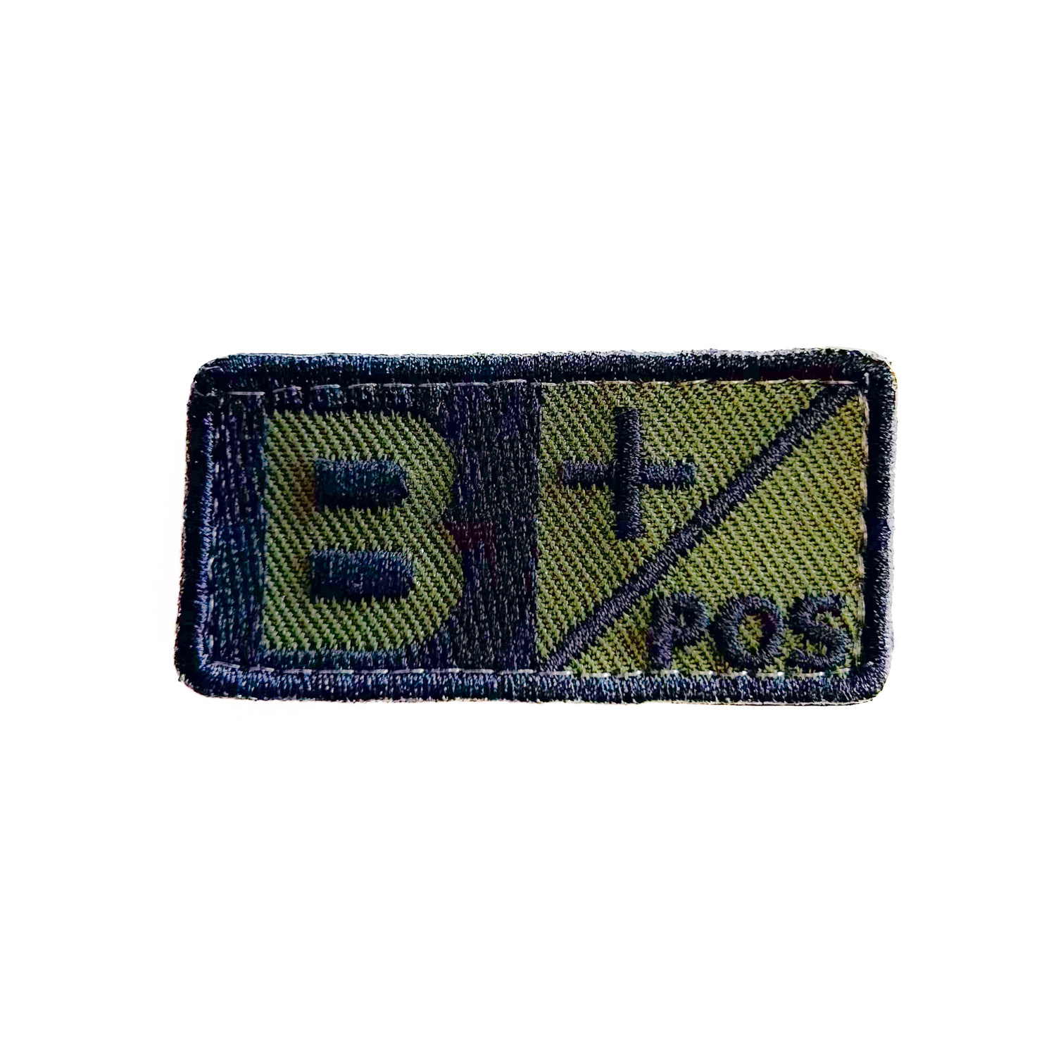 Blood type Patch - Olive