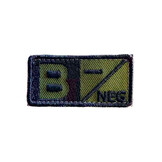 Blood type Patch - Olive