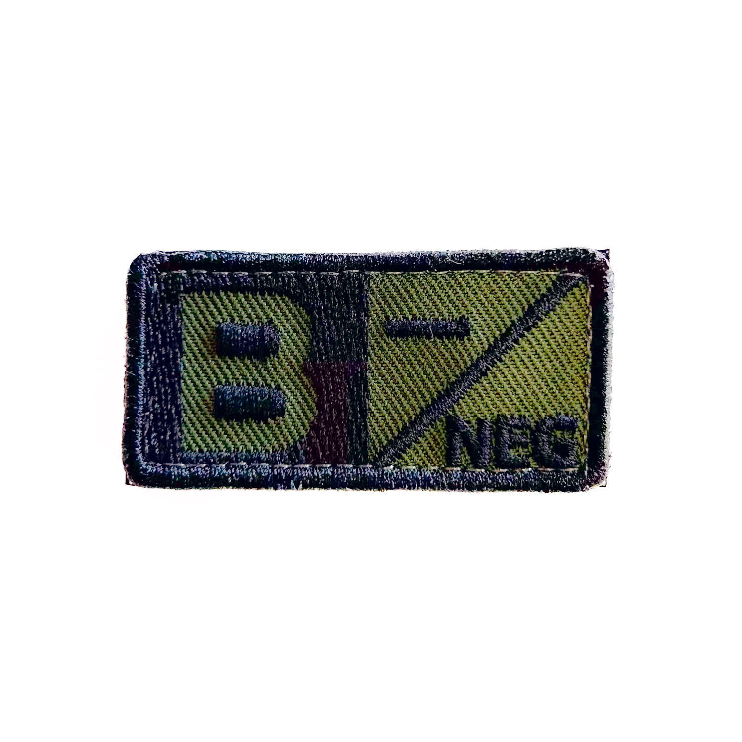 Blood type Patch - Olive