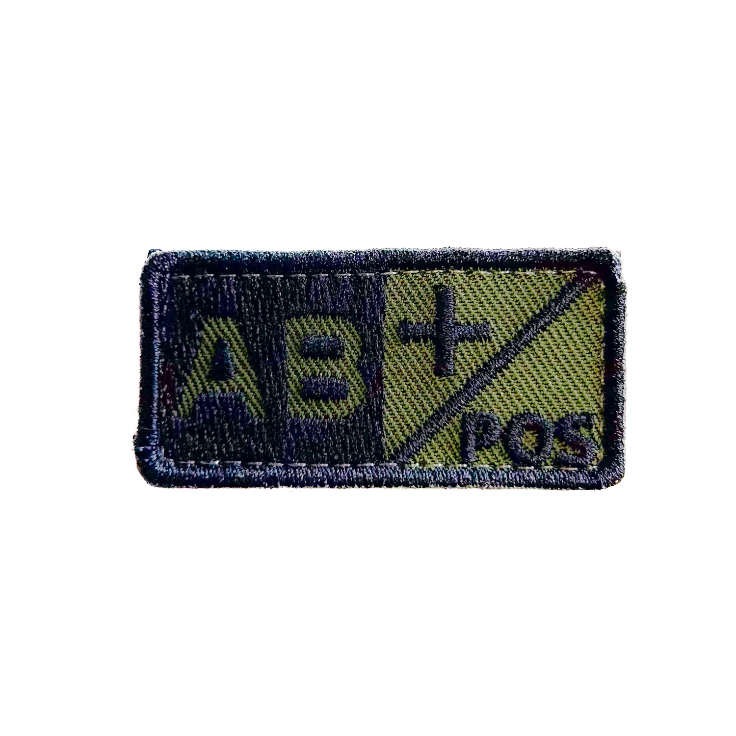 Blood type Patch - Olive