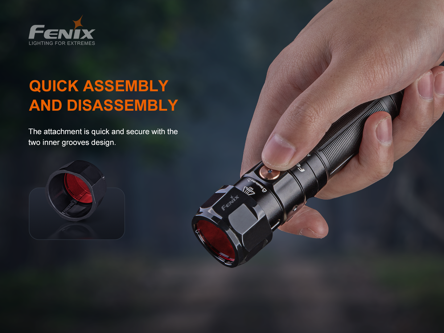 Fenix AOF-S+ V2.0 filter adapter