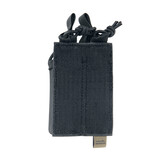 TT DBL Pistol Mag Pouch BEL VL - Black
