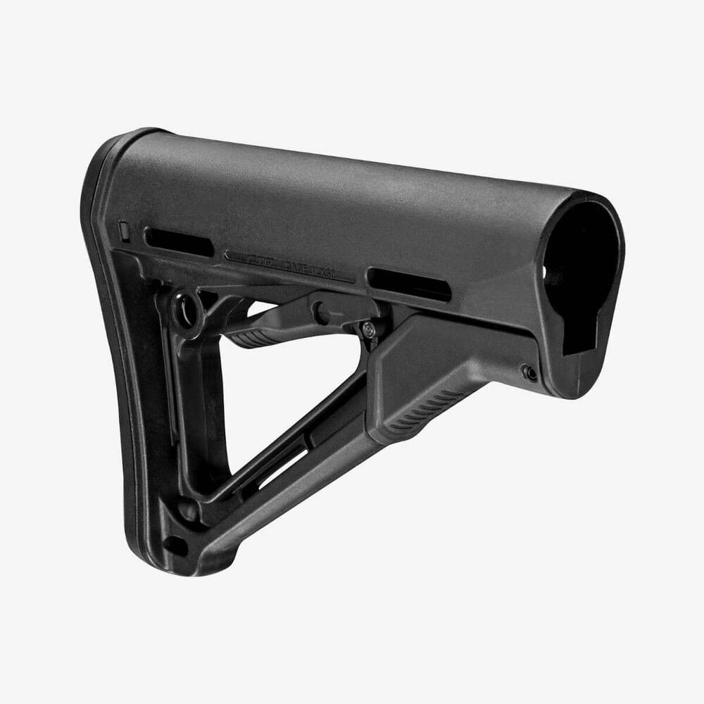 実物　MAGPUL CTR STOCK ブラック Magpul CTR Carbine Stock Mil-Spec - Black MAG310-BLK - NLTactical