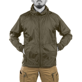 Storm Chaser Windbreaker Jacket - Brown Grey