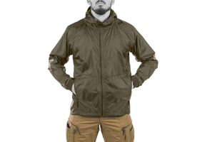 Storm Chaser Windbreaker Jacket - Brown Grey