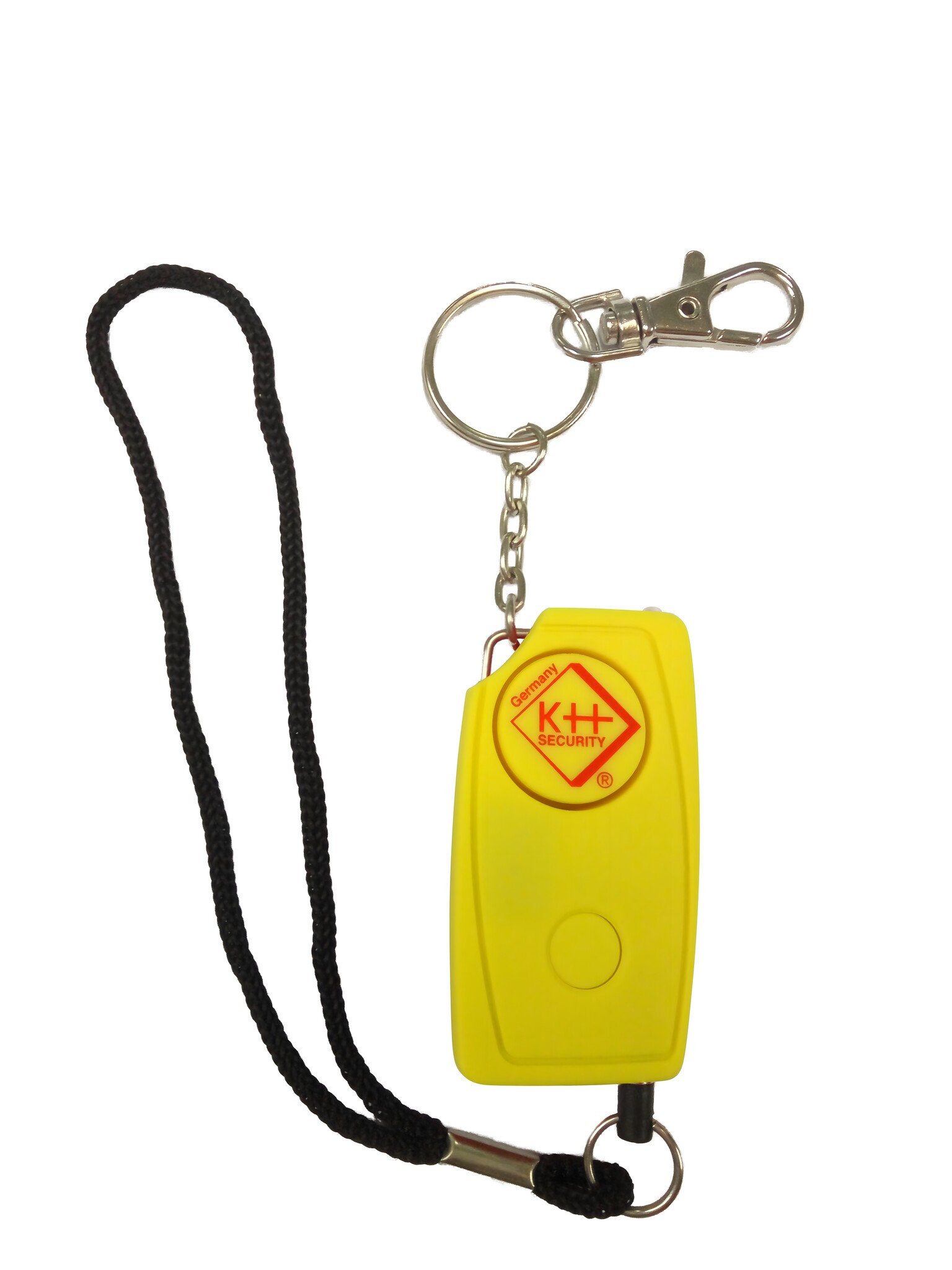 Personal alarm 24/7 Soft touch - Yellow
