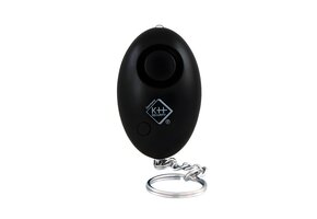 Sleutelhanger alarm - Zwart