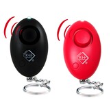 Schlüssel alarm (mit LED-Licht) - Schwarz