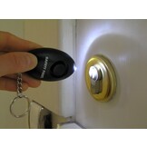 Keychain alarm (with led light) - Black