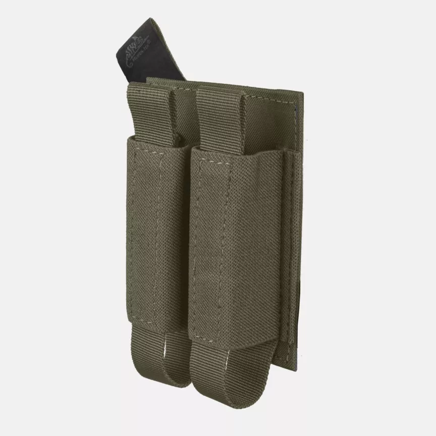 Helikon-Tex Double Pistol Magazine Insert - Olive Green