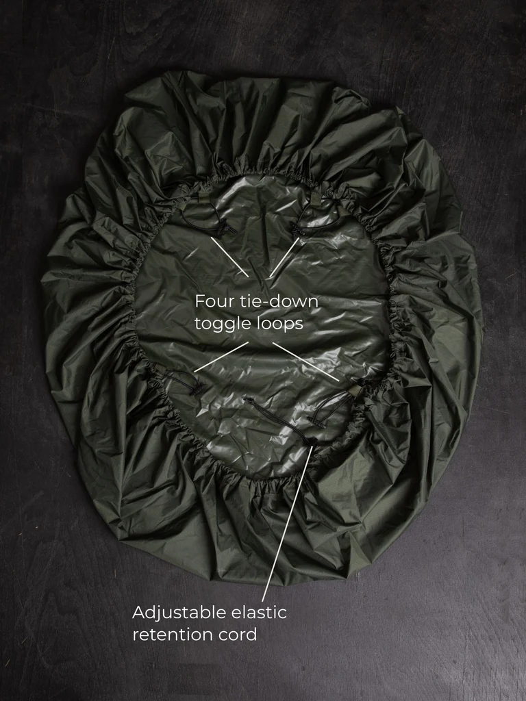 Savotta Backpack cover 80L - Green