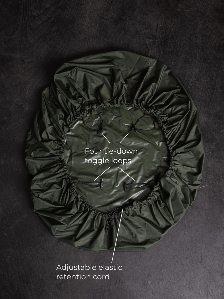 Savotta Backpack cover 50L - Green