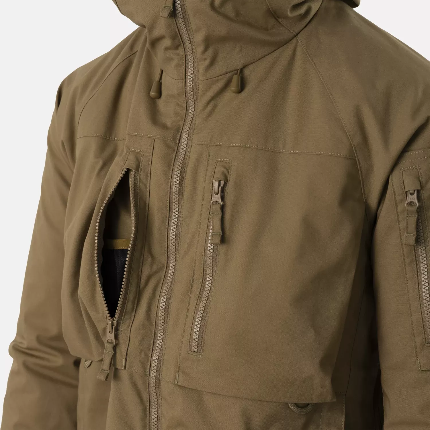 Yukon Winter Jacket - Earth Brown/Black