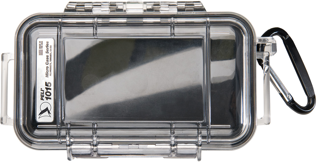 Micro Case 1015 - Black / Clear