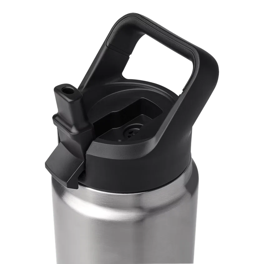 Rambler Bottle Straw Cap V3 - Black